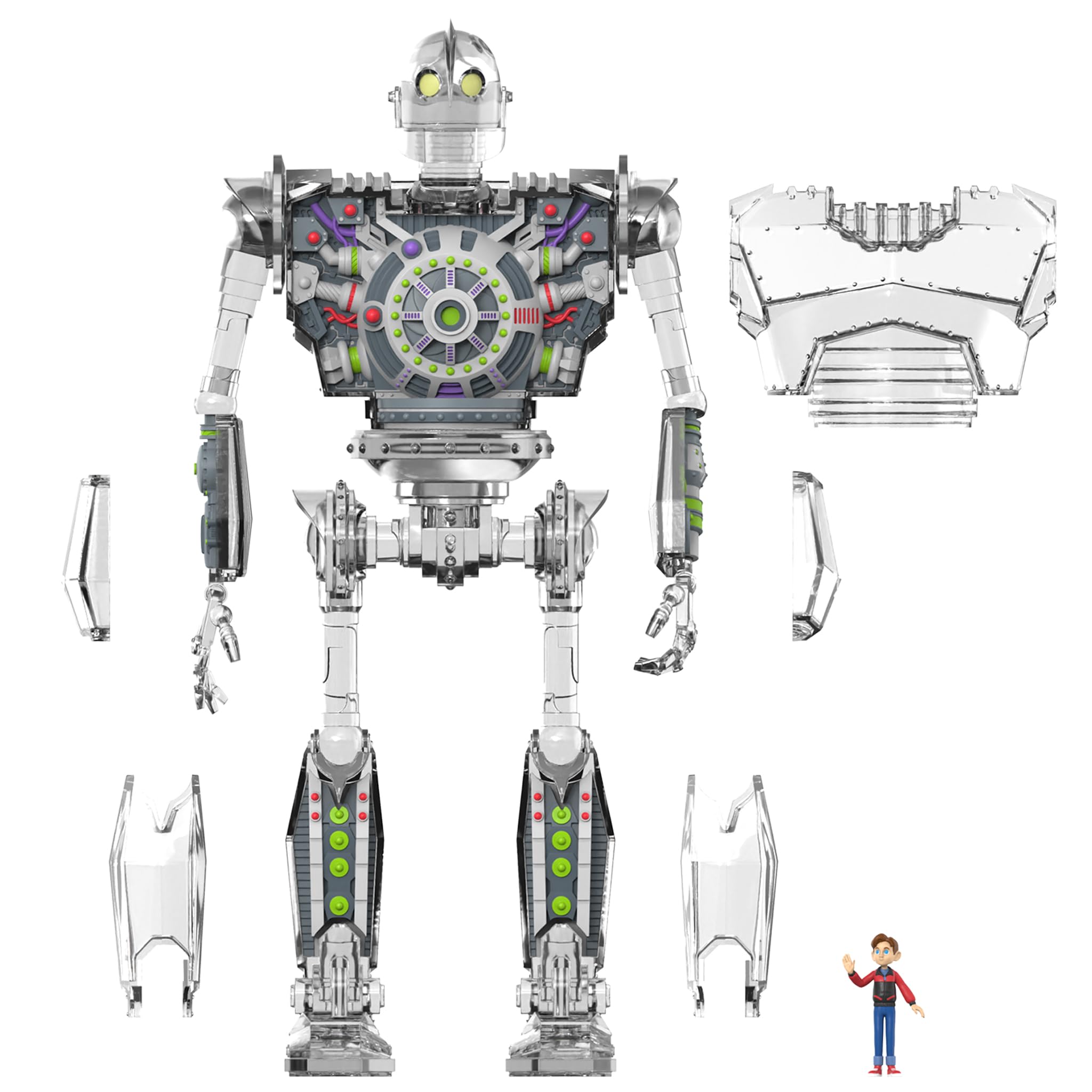 Amazon | Super7 アイアンジャイアント スーパーサイボーグ - アイアン